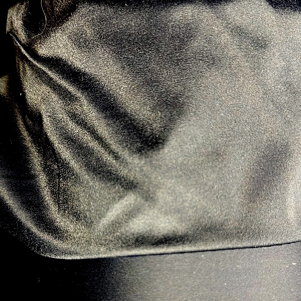 Elegant Black Swimwear fabric by meter